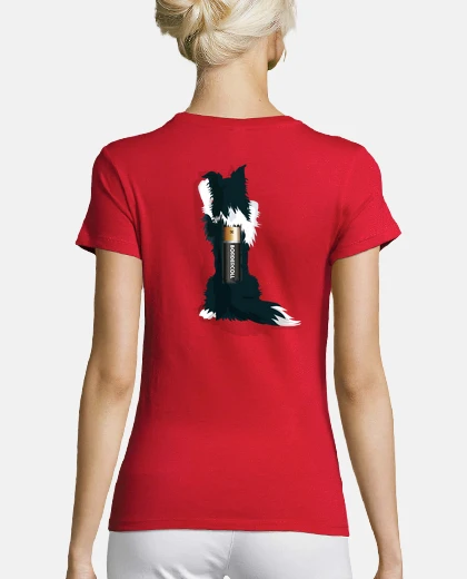 Tee-shirt bordercoll - énergie sans fin (gal - 2 faces)