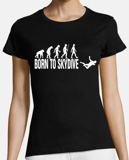 T-shirt born a skydive