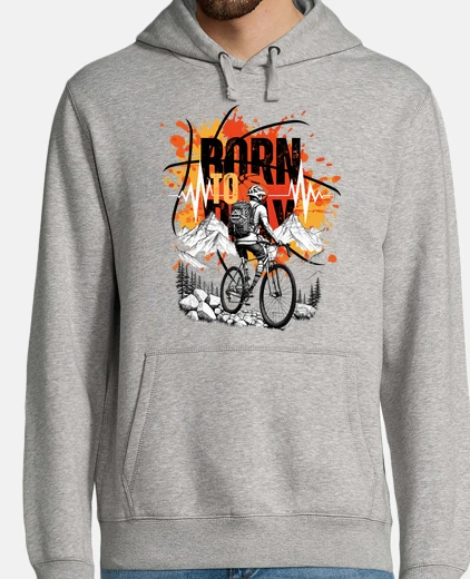 Hoodie born for adventure design