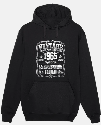 Hoodie born in 1965 vintage 59 years old gift 59th birthday