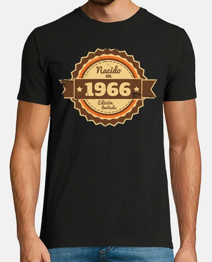 T-shirt born in 1966, limited edition, 59 years old