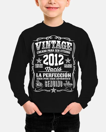 Kids born in 2012 vintage 12 years old gift 12th birthday