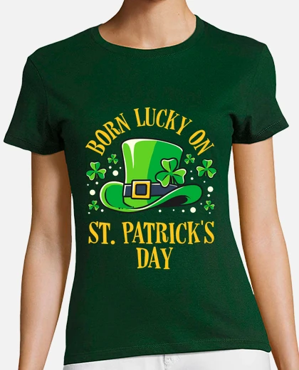 Shake Your Shamrocks - Camiseta Irlandesa Prémium Para