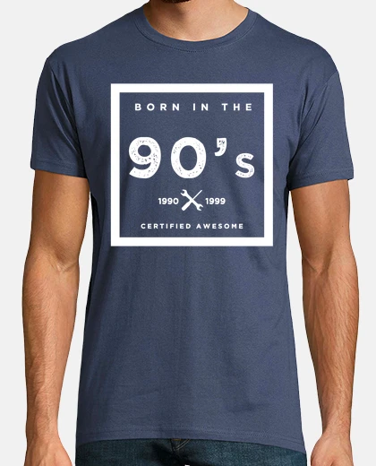 T-shirt born negli anni '90