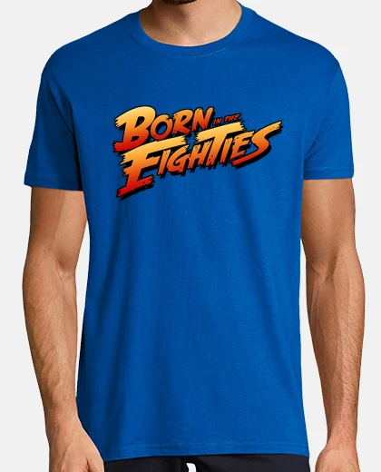 T-shirt born negli eigh ties