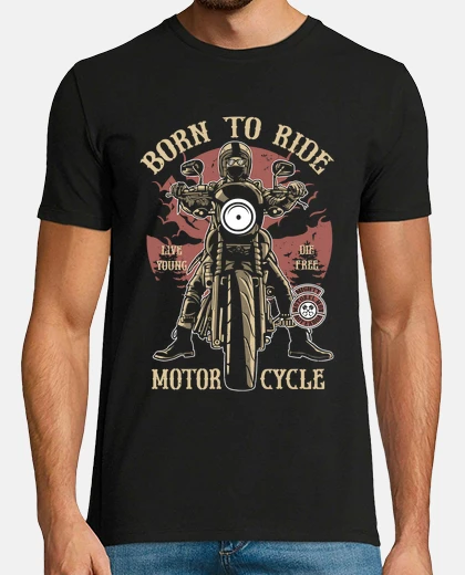 T-shirt born per ride
