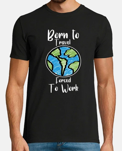 T-shirt born per travel
