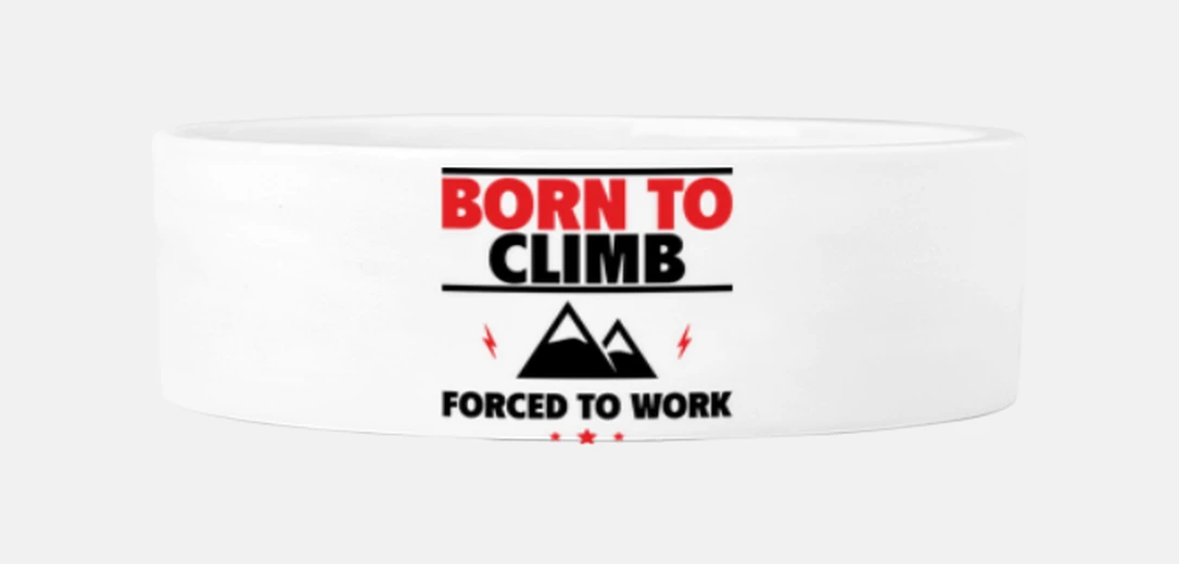 Mascotas born to climb climbing
