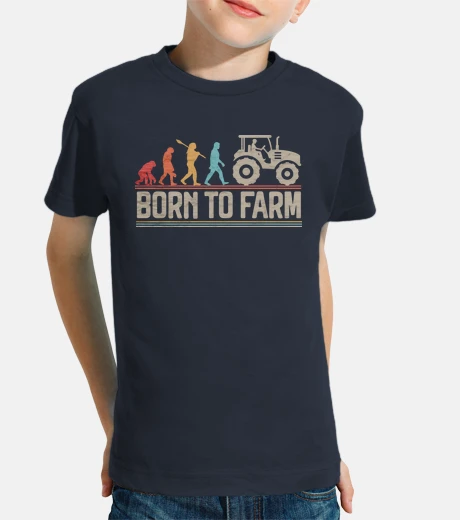 Abbigliamento Born to Farm Agricoltore Contadino