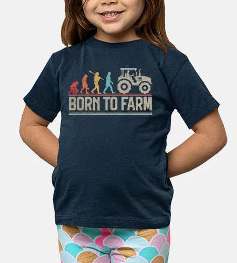 Children's born to farm farmer farmer