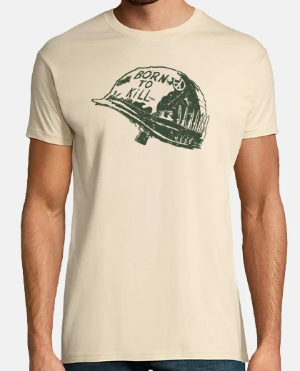Tee-shirt Born To Kill (Full Metal Jacket)