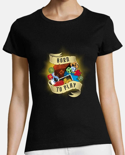 Camiseta Born to Play