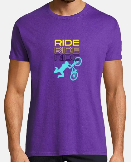 Tee-shirt BORN TO RIDE MY BIKE