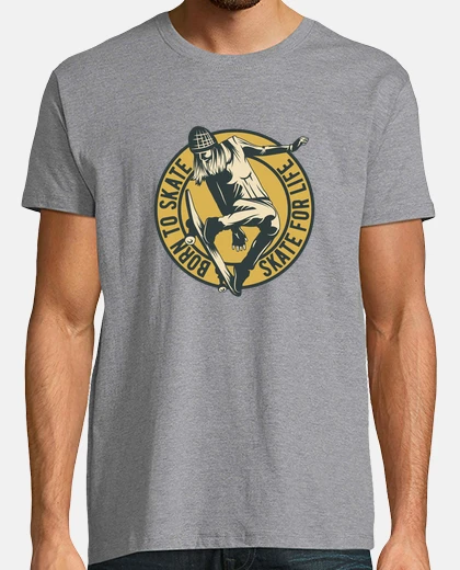 Camiseta Born to Skate