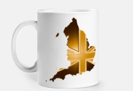 born in england england map gold