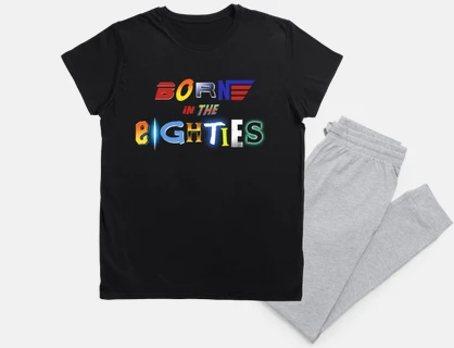 born in the eighties