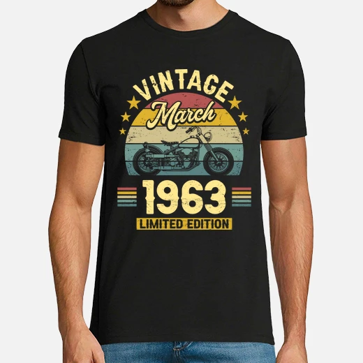 born march 1963 vintage 60th birthday