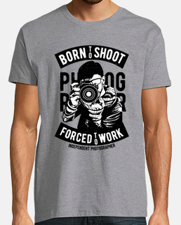 Camiseta Born to Shoot