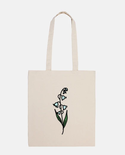 Borsa borsa con fiori - giglio los buoni