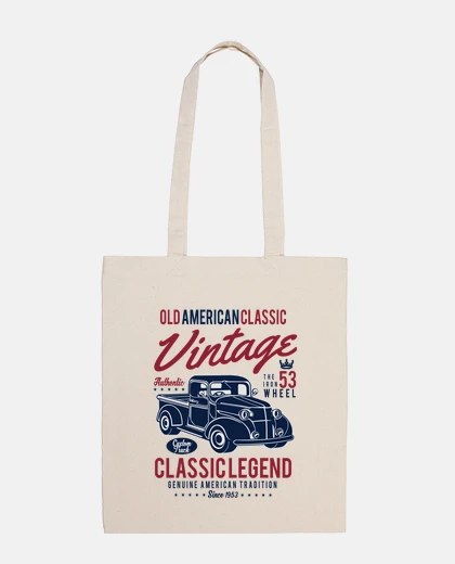 Borsa borsa da camion vintage vintage 1953 usa vintage