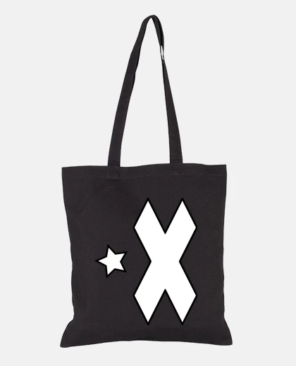 Borsa borsa di stoffa, colore nero nessuna resa