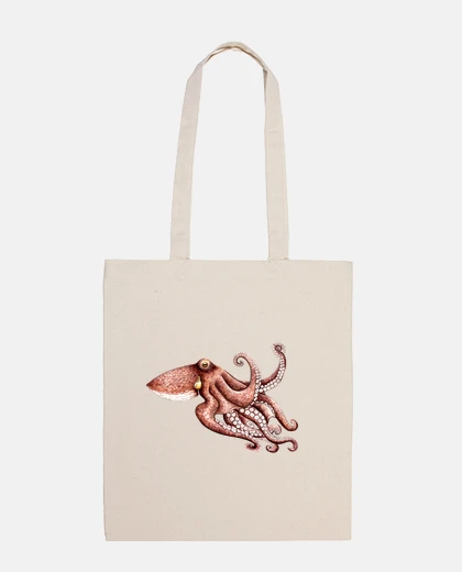 Borsa borsa tela polpo