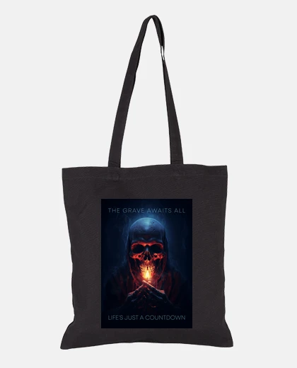 Borsa borsa tote scheletro guerriero life coach