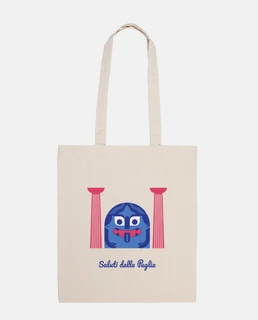 Borsa di tela con Medusa
