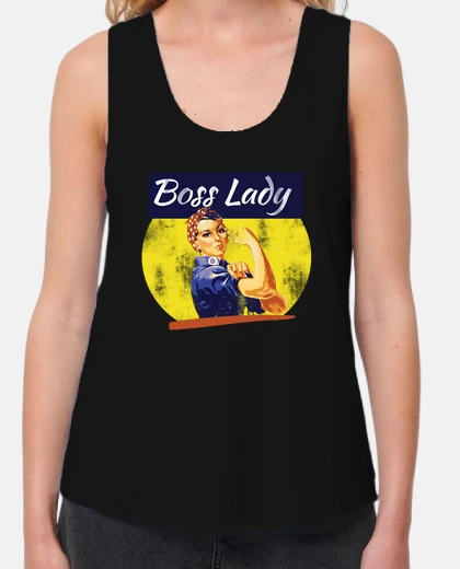 Tee-shirt boss lady rosie riveter