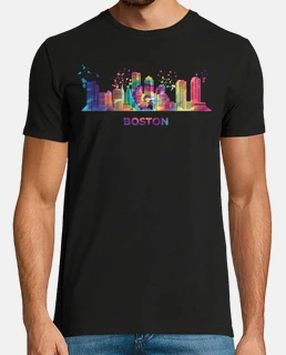 bostonian skyline cityscape boston