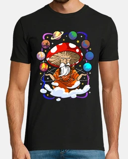 bouddha champignons et planètes yoga ma
