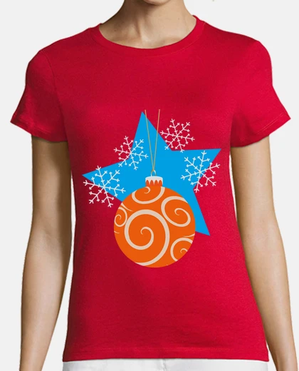 Tee-shirt boule de noël décoration de noël
