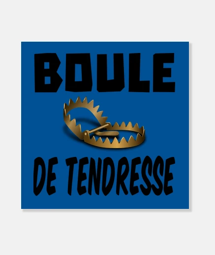 Tableau boule de tendresse