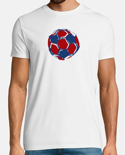 Tee-shirt boule rouge et bleue