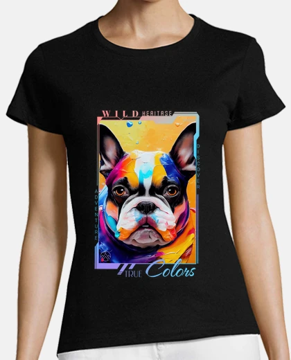 Tee-shirt Bouledogue Francais Chien Domestique