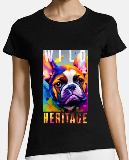 Tee-shirt Bouledogue Francais Chien Domestique