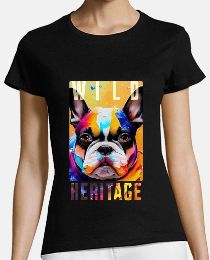 Tee-shirt Bouledogue Francais Chien Domestique