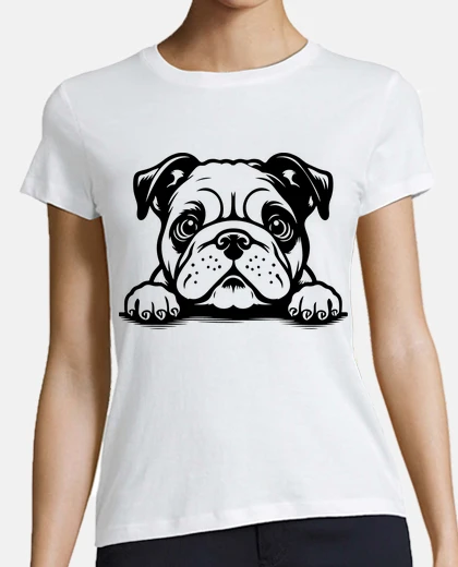 Tee-shirt bouledogue francais hype tendance stylé