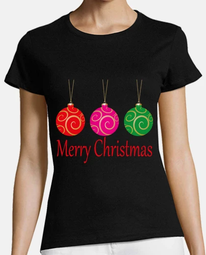 Tee-shirt boules de Noël