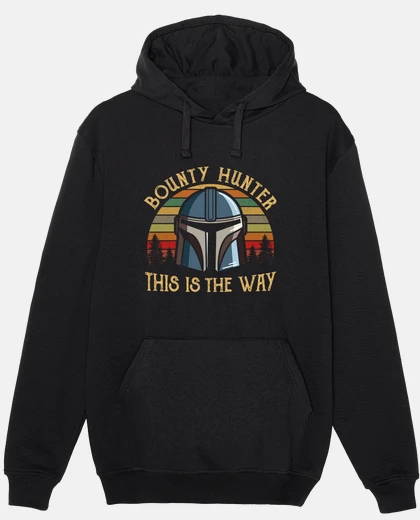 Hoodie Bounty Hunter - This is the Way - The Mandalorian