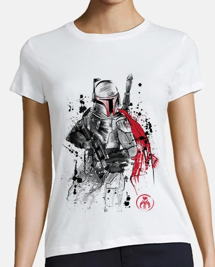 T-shirt bounty hunter sumi-e