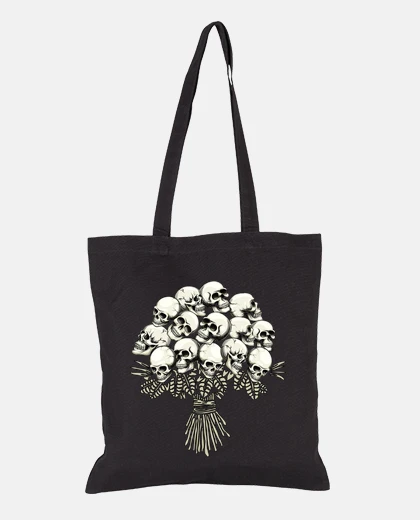 Bag bouquet skulls