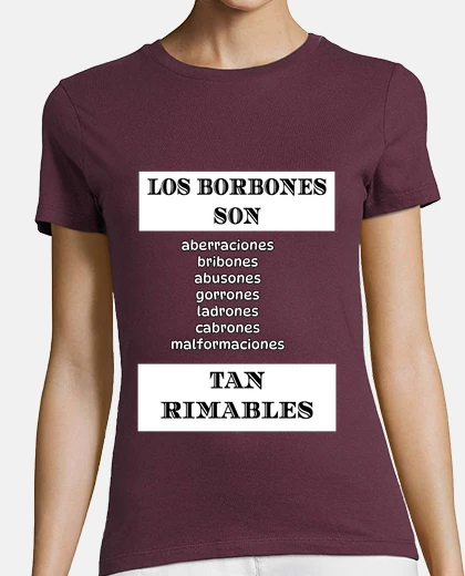 Playera bourbons
