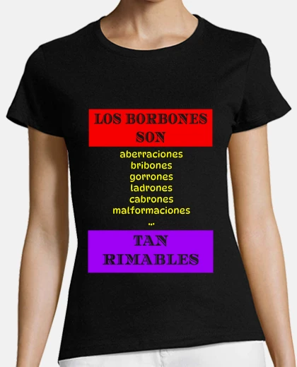 Playera bourbons