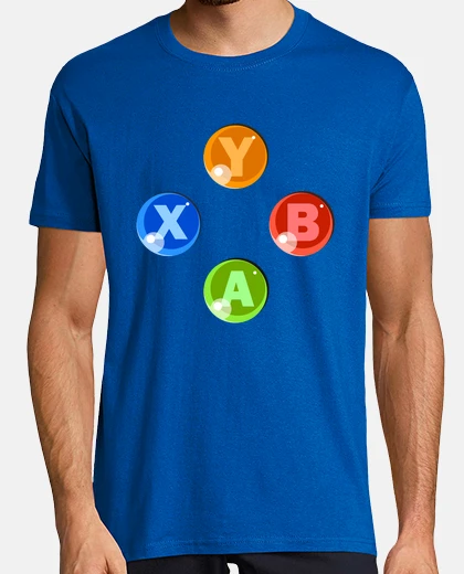 Tee-shirt boutons de xbox