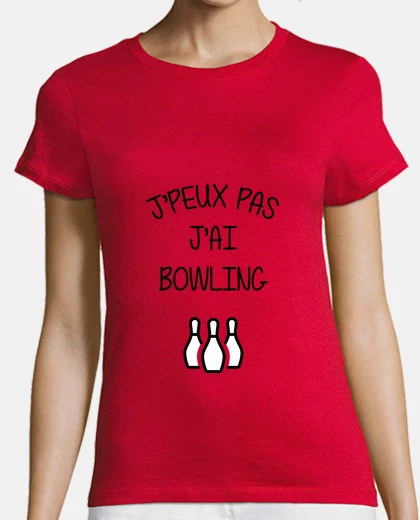 Tee-shirt Bowling - Sport - Quille - Fun