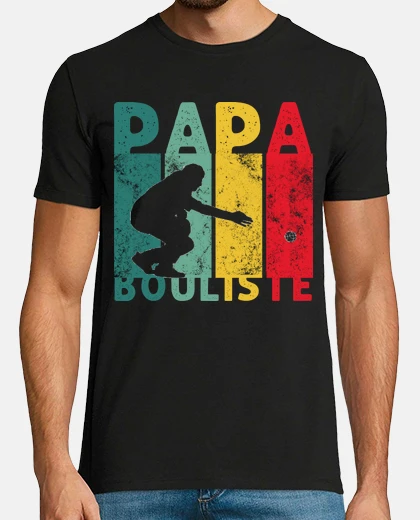 T-shirt bowling papà bocce regalo per papà