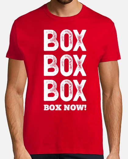 T-shirt box box box box adesso f1