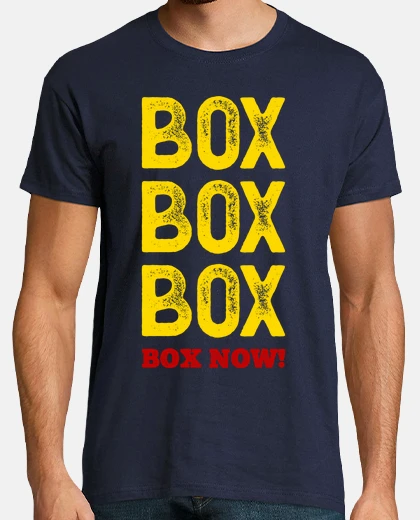 T-shirt box box box box adesso f1