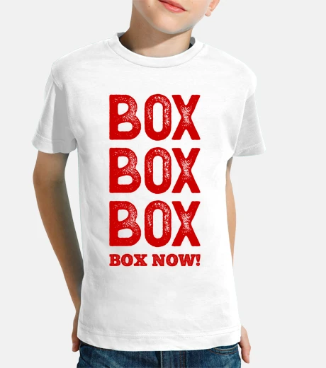 Abbigliamento box box box box adesso f1